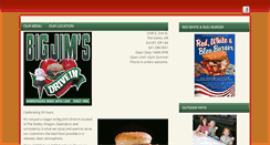 Desktop Screenshot of bigjimsdrivein.com